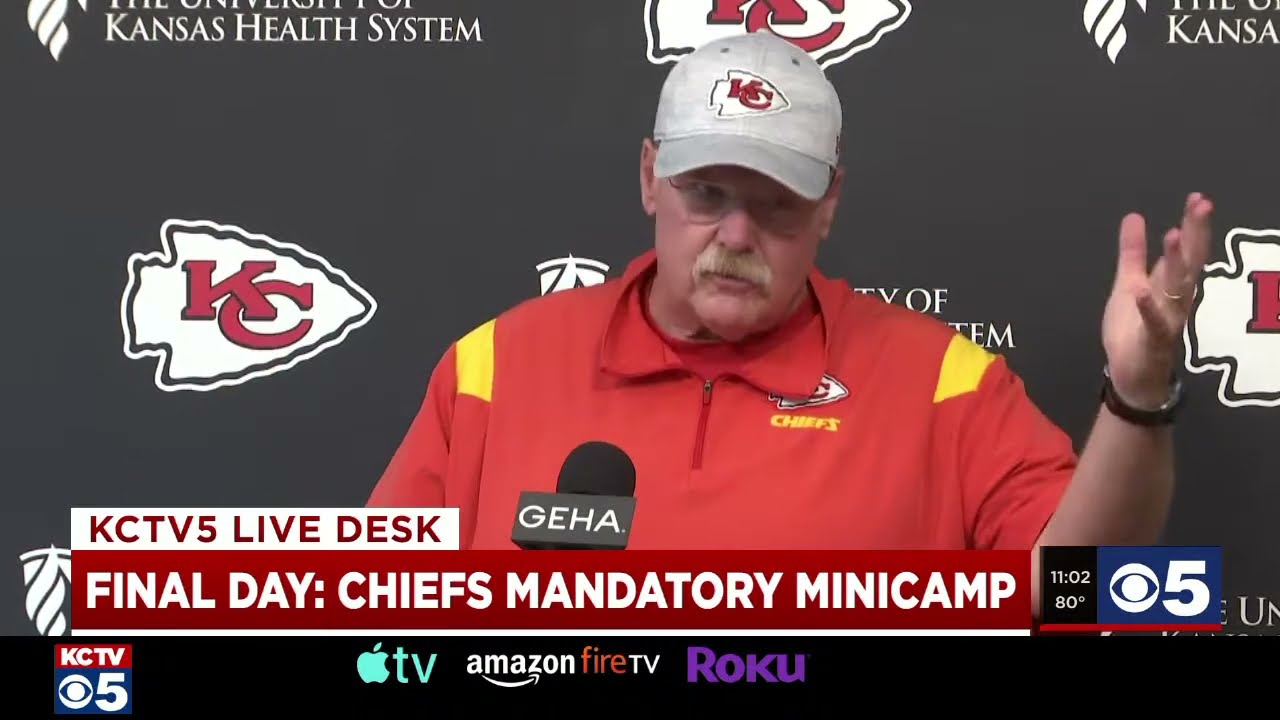 Kansas City Chiefs wrap up mandatory minicamp Kansas City Chiefs wrap up mandatory minicamp